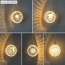 GobekUsa Clara - LED Crystal Glass Ball Pendant Lights for Indoor Lighting