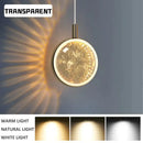 GobekUsa Clara - LED Crystal Glass Ball Pendant Lights for Indoor Lighting