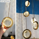 GobekUsa Clara - LED Crystal Glass Ball Pendant Lights for Indoor Lighting