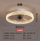 GobekUsa Crystal LED Ceiling Fan with Remote Control and 6 Speeds