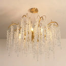 GobekUsa Crystal LED Chandeliers: Luxury Ceiling Pendant Lighting for Home, Dining, and Living Spaces