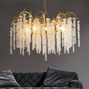 GobekUsa Crystal LED Chandeliers: Luxury Ceiling Pendant Lighting for Home, Dining, and Living Spaces