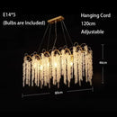 GobekUsa Crystal LED Chandeliers: Luxury Ceiling Pendant Lighting for Home, Dining, and Living Spaces