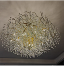 GobekUsa Gold Crystal LED Chandeliers for Home Lighting
