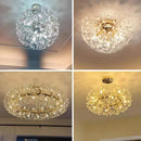 GobekUsa Crystal LED Ceiling Pendant Chandelier for Home Decoration and Lighting