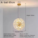 GobekUsa Crystal LED Ceiling Pendant Chandelier for Home Decoration and Lighting