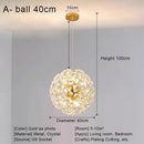 GobekUsa Crystal LED Ceiling Pendant Chandelier for Home Decoration and Lighting