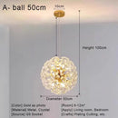 GobekUsa Crystal LED Ceiling Pendant Chandelier for Home Decoration and Lighting