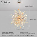 GobekUsa Crystal LED Ceiling Pendant Chandelier for Home Decoration and Lighting