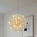 GobekUsa Crystal LED Ceiling Pendant Chandelier for Home Decoration and Lighting