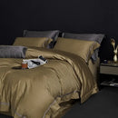 GobekUsa 100s Egyptian Cotton King Queen Bedding Set: Sheet, Pillowcase, Duvet Cover