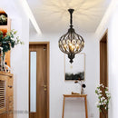 GobekUsa Art Design Crystal LED Pendant Lights Modern Kitchen Bedroom Decor