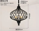 GobekUsa Art Design Crystal LED Pendant Lights Modern Kitchen Bedroom Decor