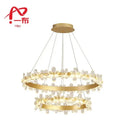 GobekUsa Crystal LED Chandelier for Luxury Lighting in Living Kitchen Room