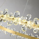 GobekUsa Crystal LED Chandelier for Luxury Lighting in Living Kitchen Room