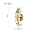 GobekUsa Crystal Flower Chandelier: Nordic Luxury Lighting for Home Decor & Restaurant