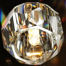 GobekUsa Diamond Crystal Copper LED Pendant Chandelier for Stylish Indoor Lighting.