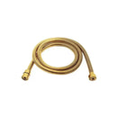 Gold flexible stainless steel shower hose bathroom brass fittings by Decorbites