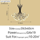 GobekUsa Glory - LED Flowers Chandeliers