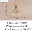 GobekUsa Glory - LED Flowers Chandeliers
