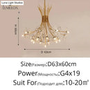 GobekUsa Glory - LED Flowers Chandeliers