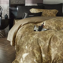GobekUsa Cotton Bedding Set King Queen Full Print Sheet Cover Pillowcase Linens