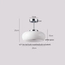 GobekUsa Cotton Shape LED Ceiling Lamp - Cream. Nordic Style, Hallway Balcony Porch Light.