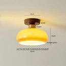 GobekUsa Cotton Shape LED Ceiling Lamp - Cream. Nordic Style, Hallway Balcony Porch Light.