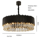 GobekUsa Crystal Water Droplet Pendant Lights: Elegant LED Dimmable Lamps for Dining Room Foyer