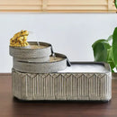 GobekUsa Flowing Water Fish Pond Tank - Outdoor Garden Ornament Landscape Aquarium