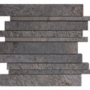 Gold Green Polished Ledger Slate Mosaics 12x12