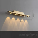 GobekUsa Iron Art Mirror Front Wall Sconce