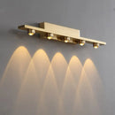 GobekUsa Iron Art Mirror Front Wall Sconce
