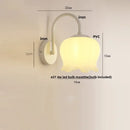 GobekUsa Iron LED Wall Sconce Pull Chain Switch Stair Light Fixture for Study Hallway