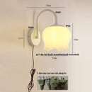 GobekUsa Iron LED Wall Sconce Pull Chain Switch Stair Light Fixture for Study Hallway