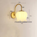 GobekUsa Iron LED Wall Sconce Pull Chain Switch Stair Light Fixture for Study Hallway