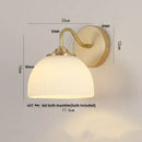 GobekUsa Iron LED Wall Sconce Pull Chain Switch Stair Light Fixture for Study Hallway