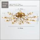 GobekUsa Crystal Ceiling Chandelier LED Fixture Lights for Living Room Bedroom by Samsarah Lighting
