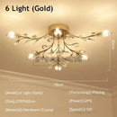 GobekUsa Crystal Ceiling Chandelier LED Light Fixture for Living Room Bedroom Kitchen