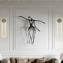 GobekUsa Gold LED Bedroom Wall Mount Light Fixture - Contemporary Oblong Wall Lighting Ideas
