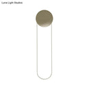 GobekUsa Gold LED Bedroom Wall Mount Light Fixture - Contemporary Oblong Wall Lighting Ideas