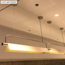 GobekUsa Gold LED Island Light Fixture - Metallic Colonial Rectangle Design for Restaurants