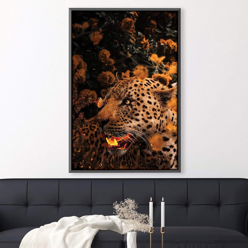 Gold Leopard Canvas