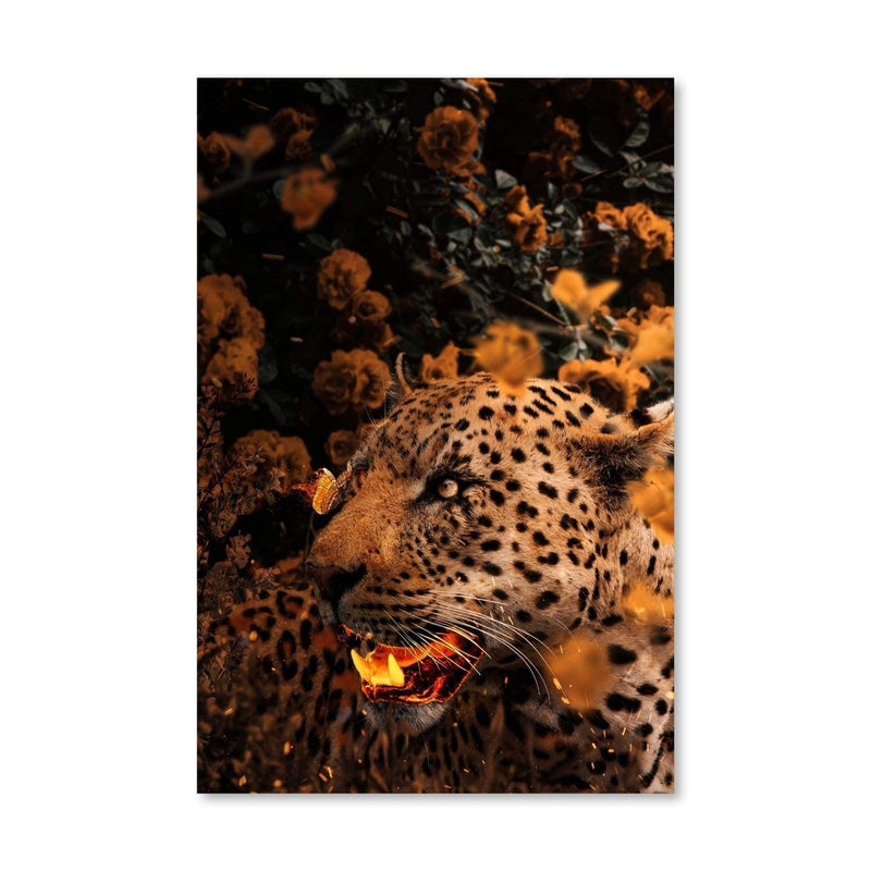 Gold Leopard Canvas