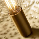 GobekUsa Gold Lotus Leaf Pendant Light - Modern LED Chandelier