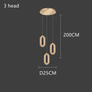 GobekUsa Gold Lustre Oval Acrylic Chandelier for Dining and Living Spaces