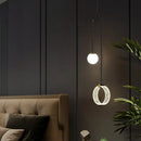 GobekUsa Gold Luxury LED Pendant Light for Living Room, Bedroom, and Restaurant