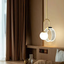 GobekUsa Gold Luxury LED Pendant Light for Living Room, Bedroom, and Restaurant