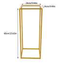 GobekUsa Gold Metal Wedding Flower Stand Set