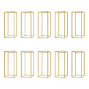 GobekUsa Gold Metal Wedding Flower Stand Set
